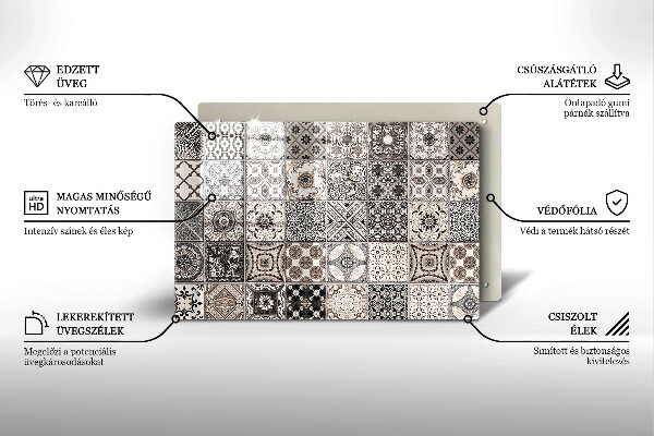 Spisskyddsplatta elegant Dekorativa plattor