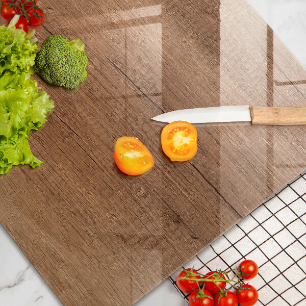 Spisskyddsplatta elegant Trästruktur