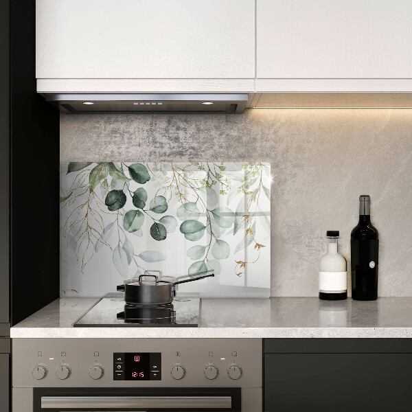 Kokkärlskydd elegant Målade växter