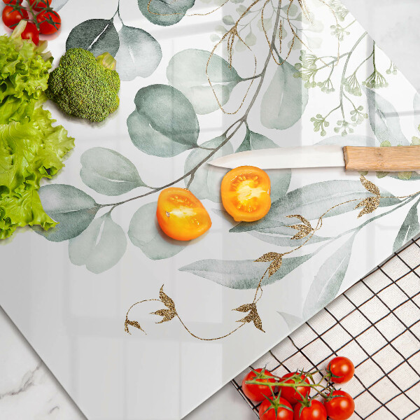 Kokkärlskydd elegant Målade växter