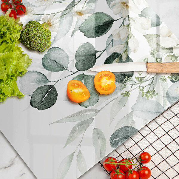 Kokkärlskydd elegant Akvarellväxter