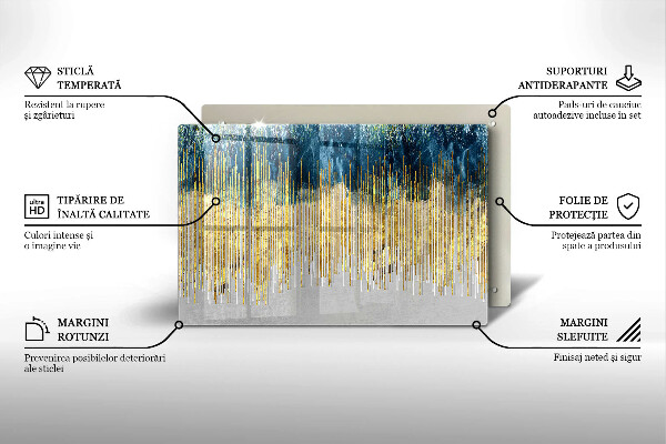 Kokkärlskydd elegant Designer abstraktion