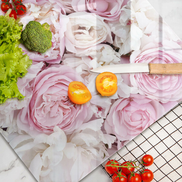 Kokkärlskydd elegant Pionbukett