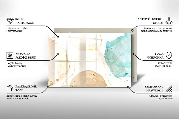 Kokkärlskydd elegant Ljusa boho-former