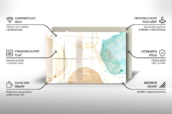 Kokkärlskydd elegant Ljusa boho-former