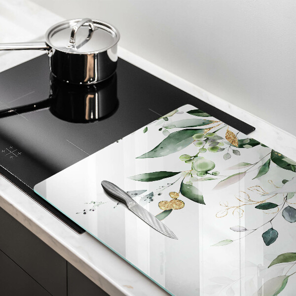 Kokkärlskydd elegant Akvarell blad