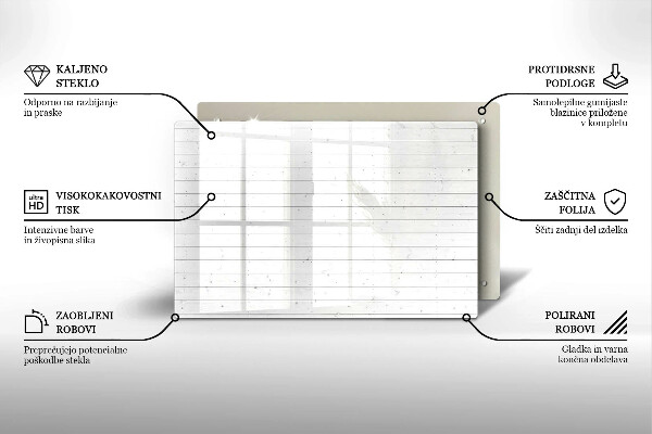 Kokkärlskydd elegant Moderna ljusa brädor