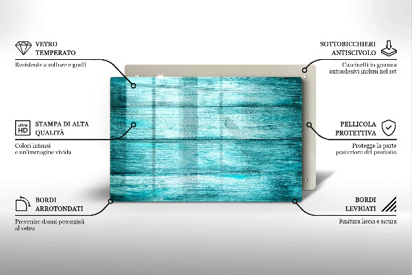 Kokkärlskydd elegant Vintage träskivor