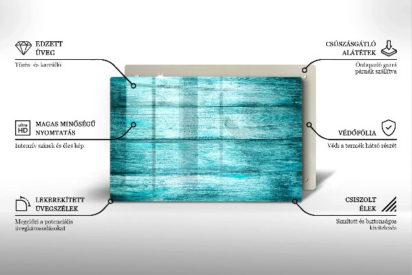 Kokkärlskydd elegant Vintage träskivor
