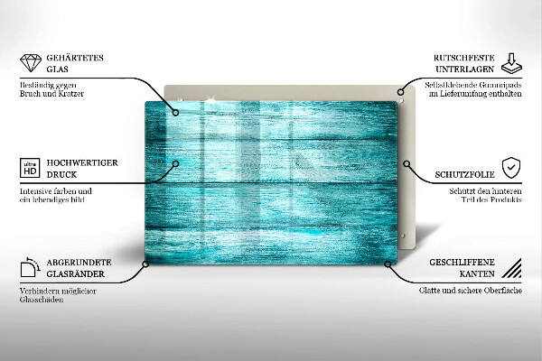 Kokkärlskydd elegant Vintage träskivor