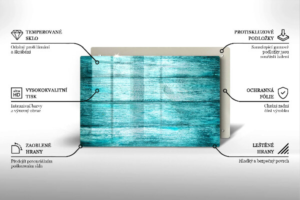 Kokkärlskydd elegant Vintage träskivor