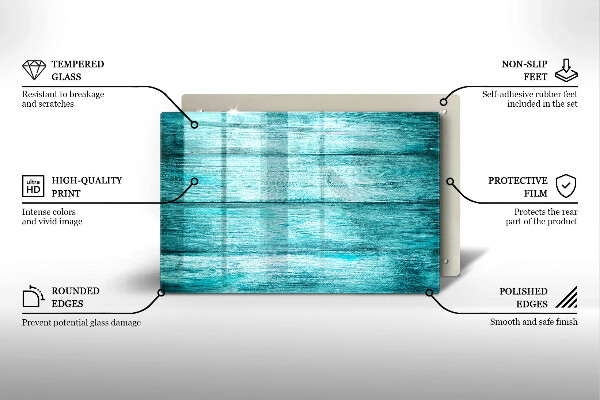 Kokkärlskydd elegant Vintage träskivor