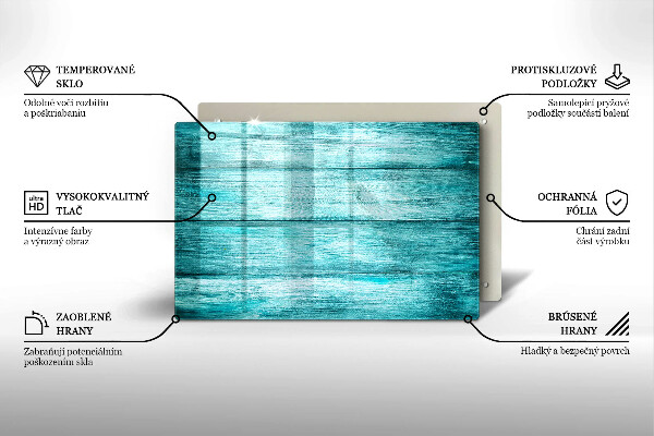 Kokkärlskydd elegant Vintage träskivor