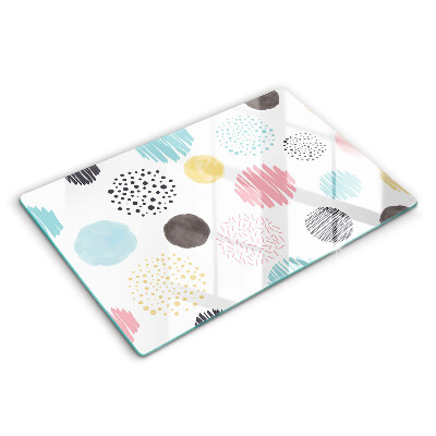 Kokkärlskydd elegant Målade former