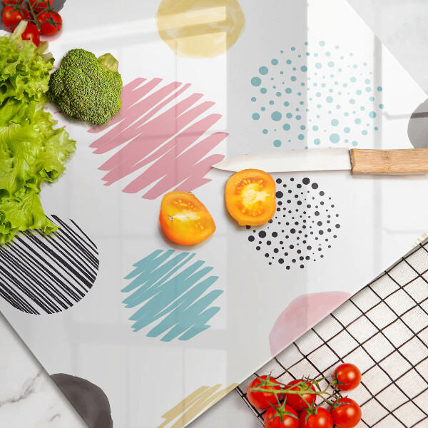 Kokkärlskydd elegant Målade former