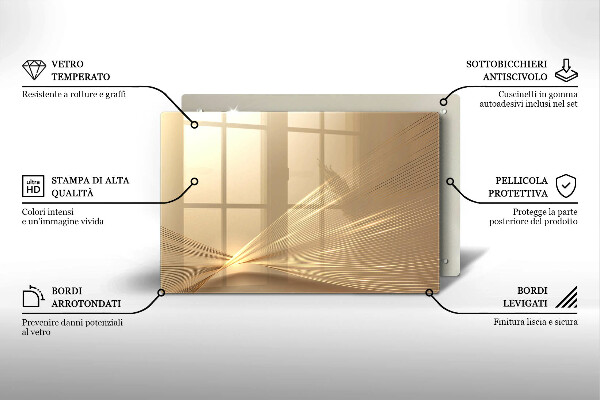 Kokkärlskydd elegant Modern abstraktion