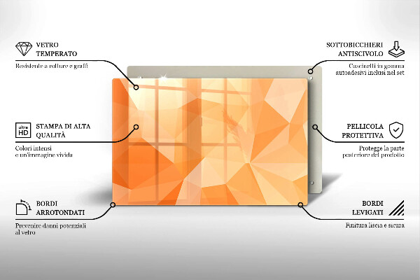 Kokkärlskydd elegant Geometrisk bakgrund