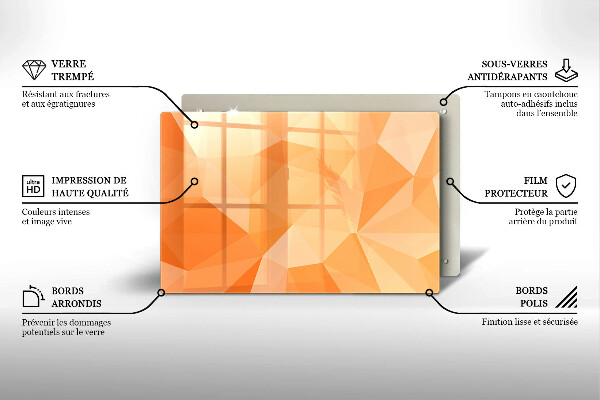 Kokkärlskydd elegant Geometrisk bakgrund