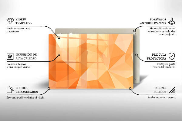Kokkärlskydd elegant Geometrisk bakgrund