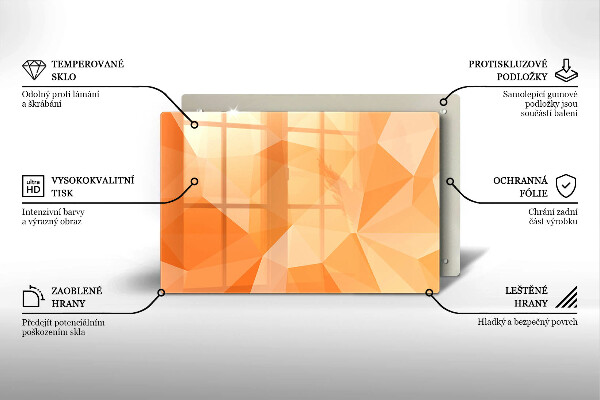 Kokkärlskydd elegant Geometrisk bakgrund