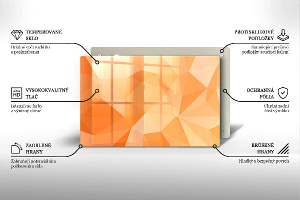 Kokkärlskydd elegant Geometrisk bakgrund
