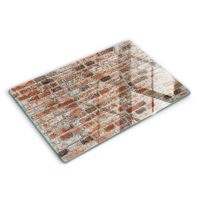 Glashällskydd elegant Gammal tegelvägg