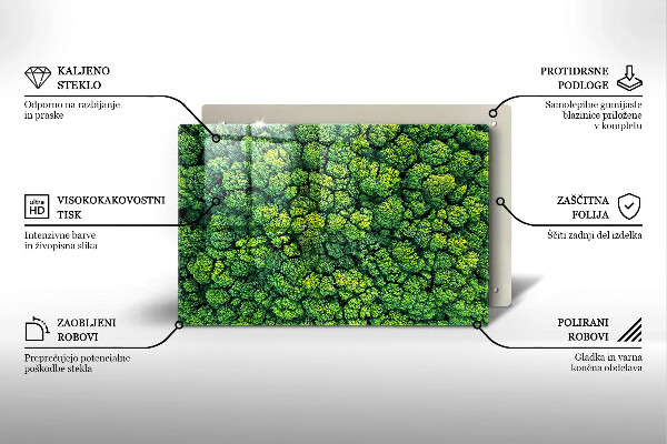 Glashällskydd elegant Naturmossaväxt