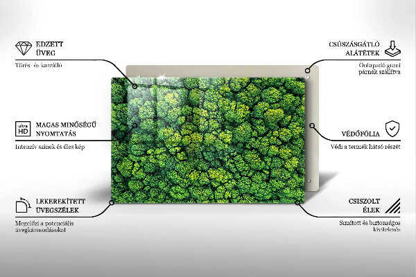 Glashällskydd elegant Naturmossaväxt