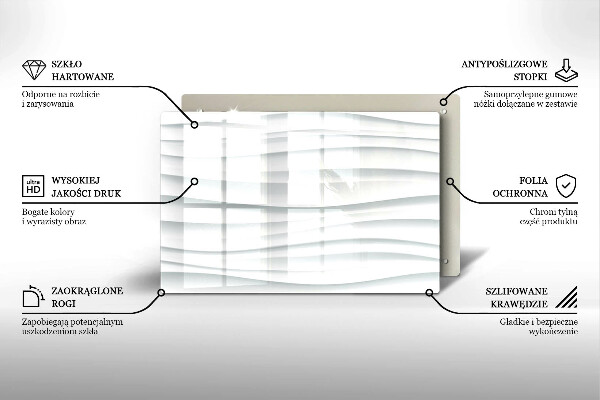 Spisskyddsplatta elegant Modern struktur