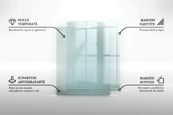 Skydd för spis transparent 2x40x52 cm