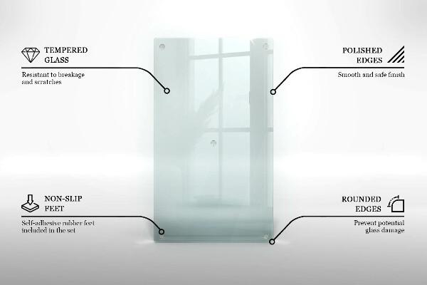 Kokkärlskydd transparent 52x30 cm