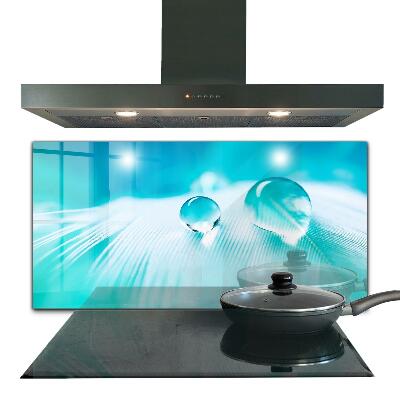 Stänkskydd kök Dagg på ömtålig fjäder