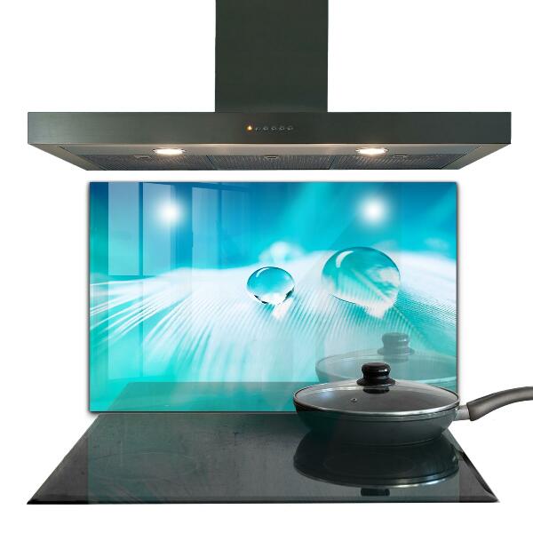 Stänkskydd kök Dagg på ömtålig fjäder