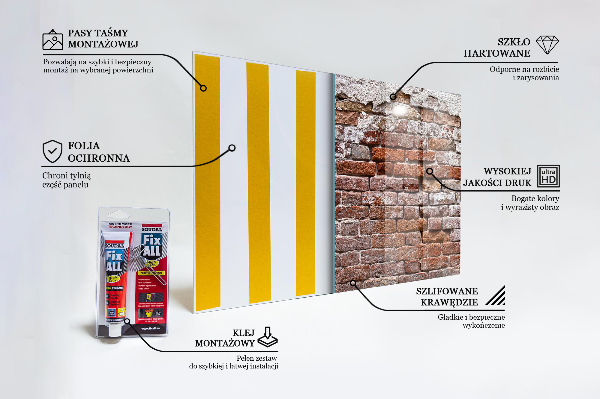 Stänkskydd kök Sten tegelvägg