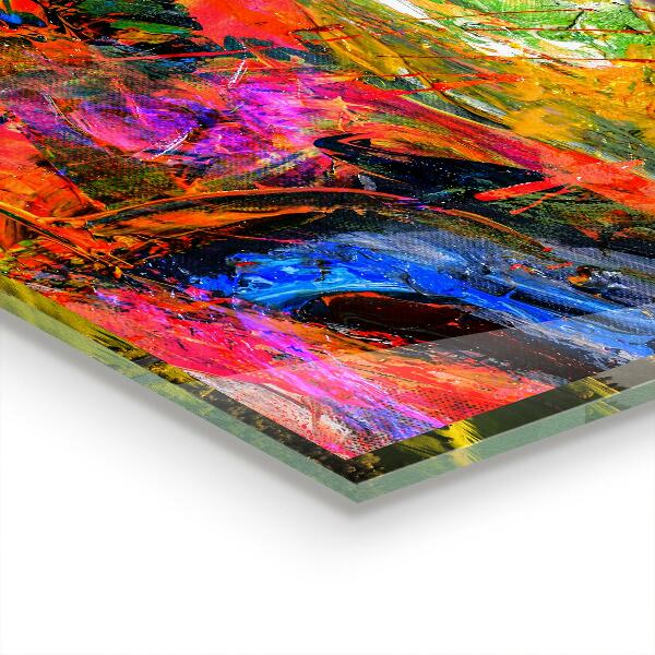 Stänkskydd kök Färgexplosion