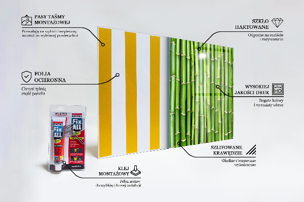Stänkskydd kök Asiatisk bambu