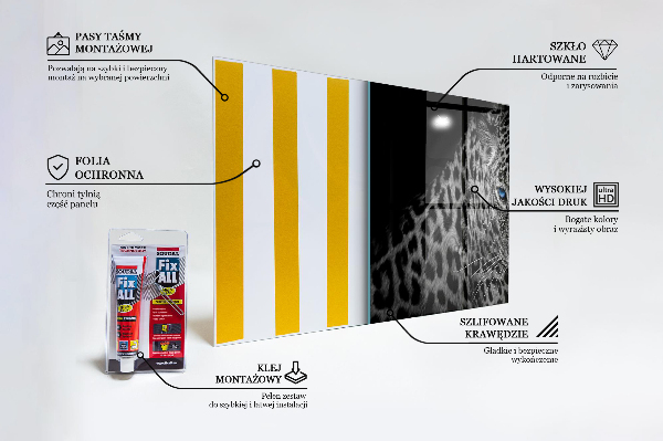 Stänkskydd kök Dark Panther Wildcat