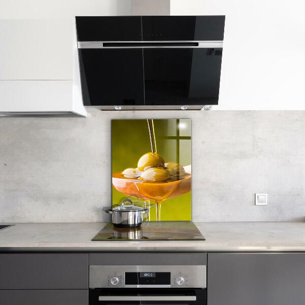 Stänkskydd kök Nypressad olivolja