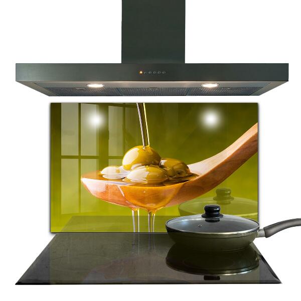 Stänkskydd kök Nypressad olivolja