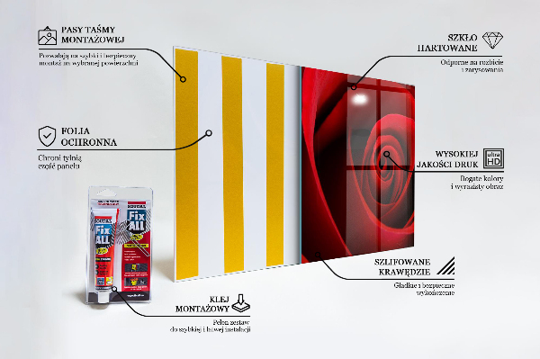 Stänkskydd kök Röd ros kärlek