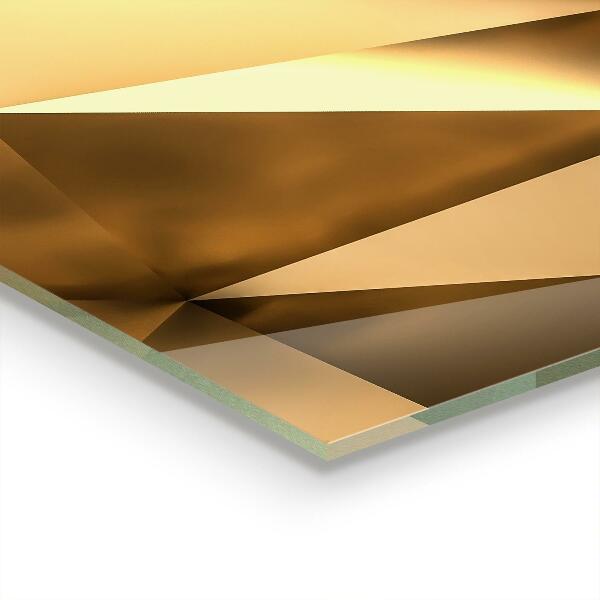 Stänkskydd kök Metallisk geometrisk textur