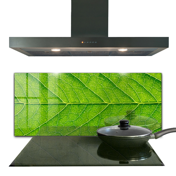 Stänkskydd kök Fina bladdetaljer