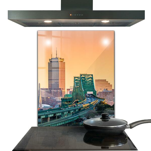 Stänkskydd kök Boston arkitektur