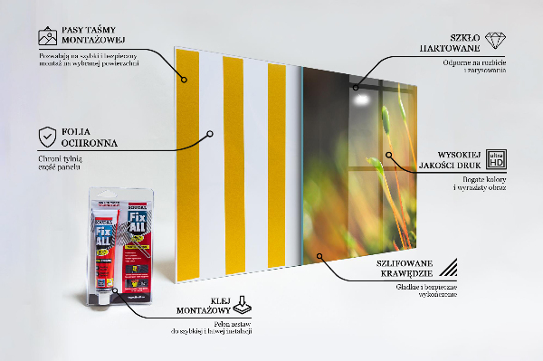 Stänkskydd kök Forest Moss Detaljer