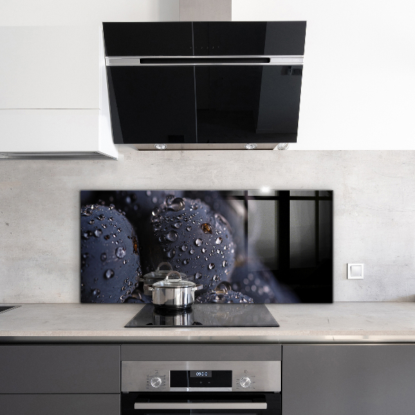 Stänkskydd kök Saftiga blåbär