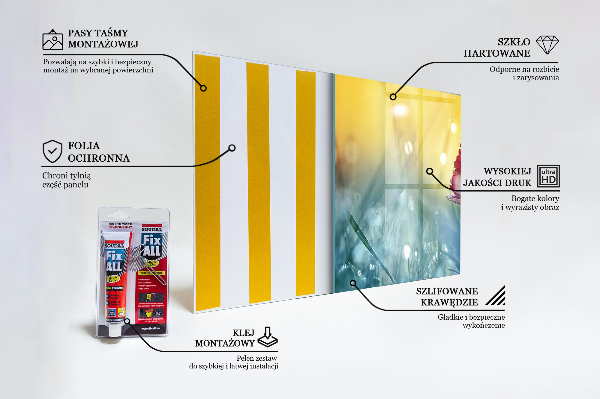 Stänkskydd kök Delikat Daisy in the Meadow