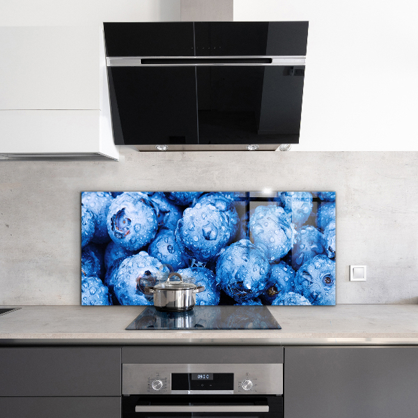 Stänkskydd kök Mogna blåbär Bär