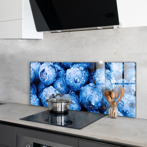 Stänkskydd kök Mogna blåbär Bär