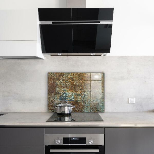 Stänkskydd kök Gammal metallstruktur