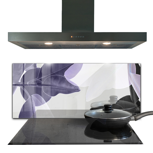 Stänkskydd kök Exotiska löv Illustration